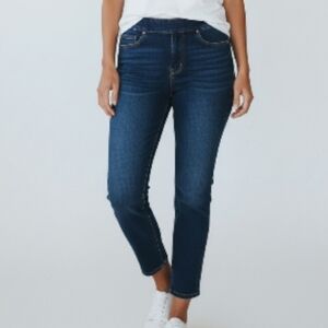 GUC Womens' Dark Blue Pull-On Denim Capri Pants Sz. 14